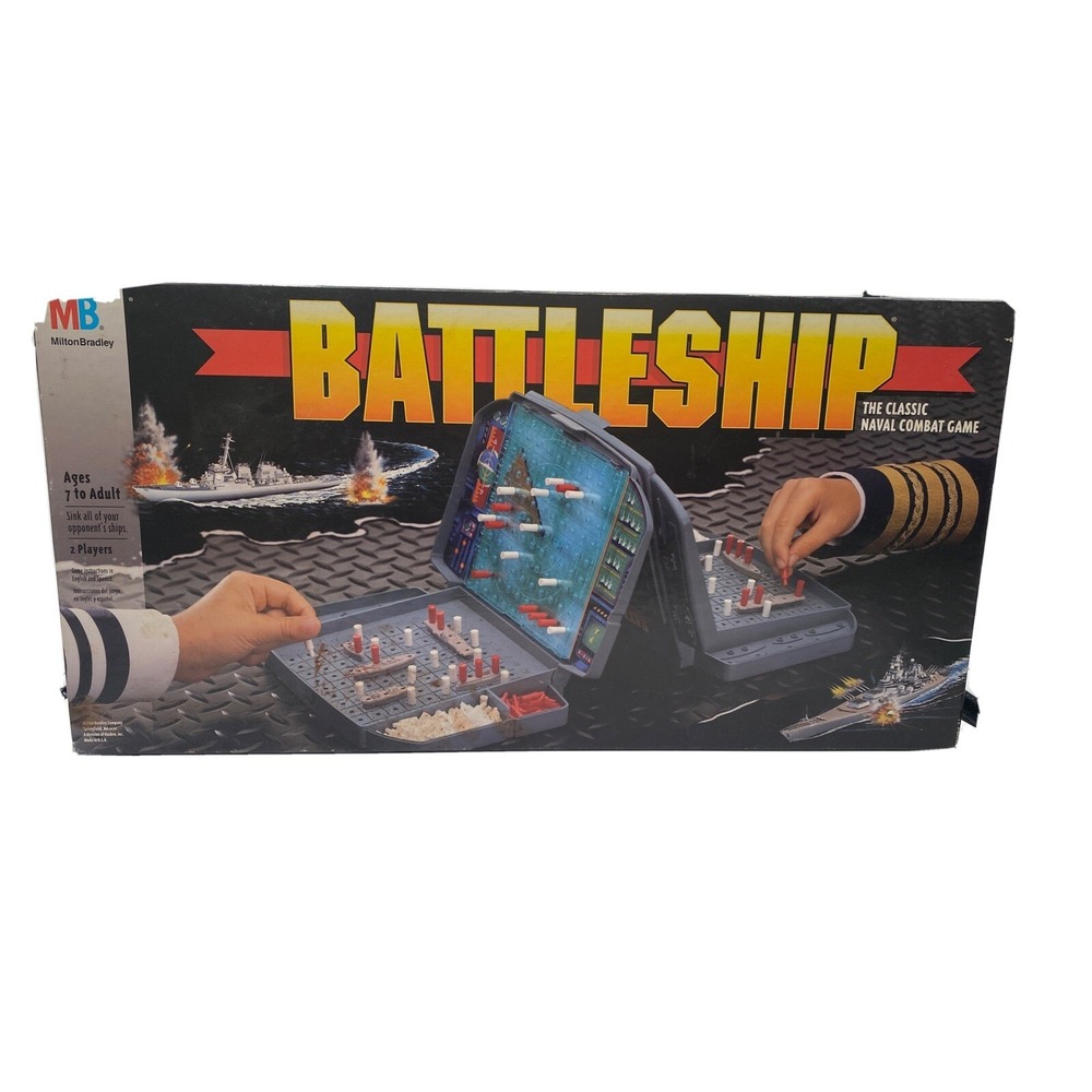 Battleship Classic‎ Vintage Board Game Milton Bradley 1996 Complete